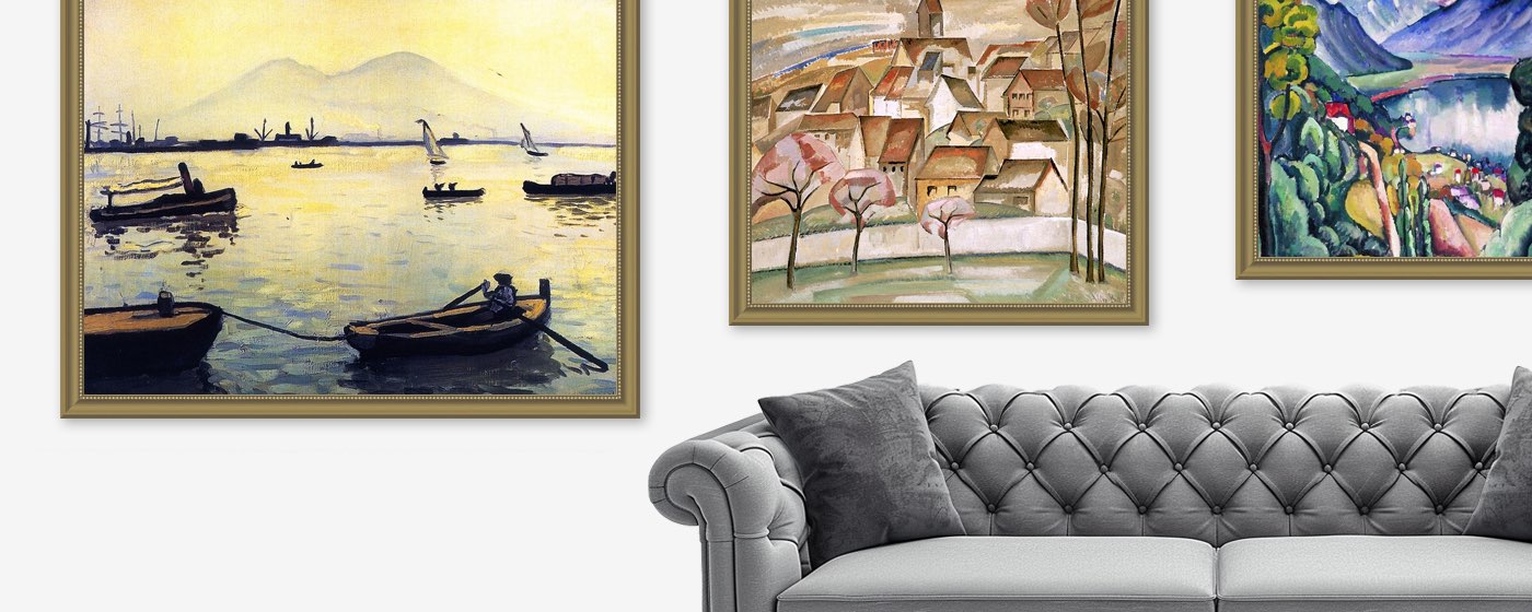Fauvist Oil Paintings