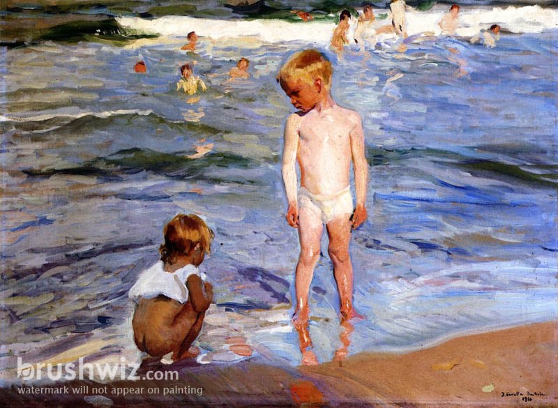 joaquin sorolla beach paintings