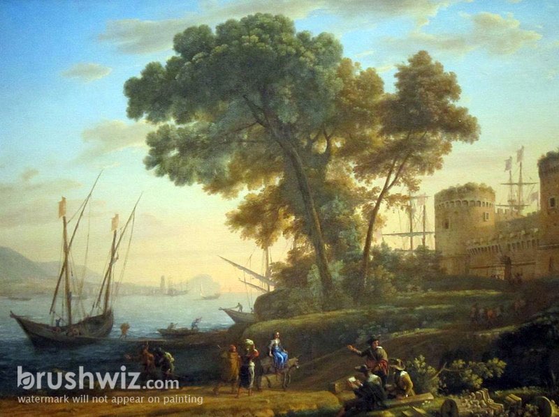 An Artist Studying from Nature, 1639, Claude Lorrain