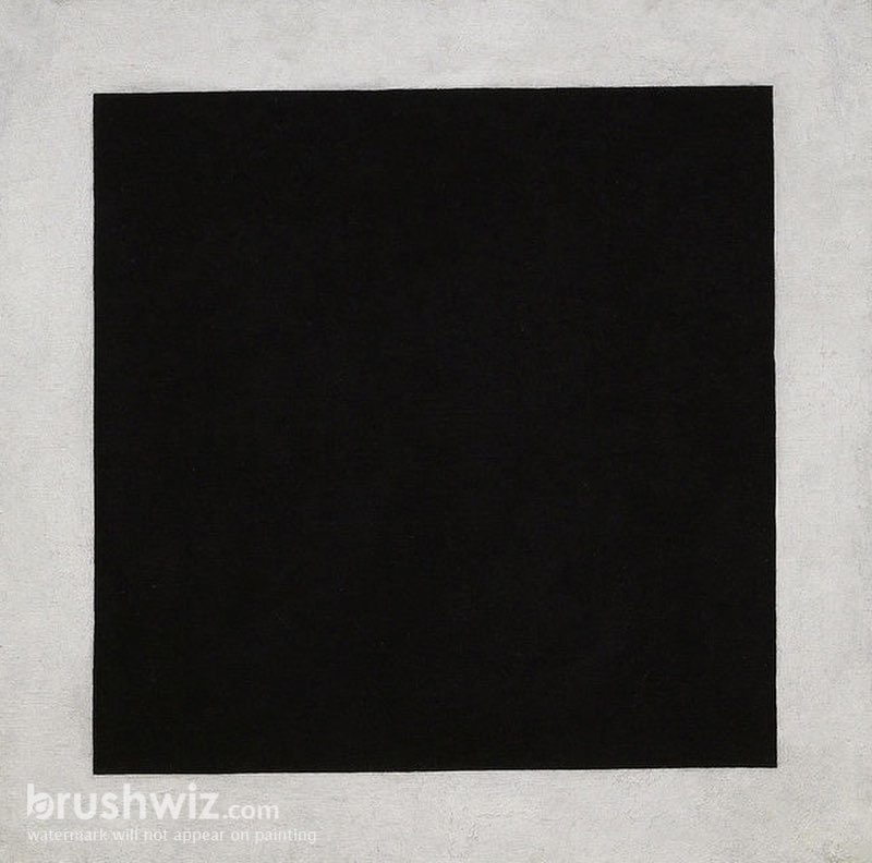 Black Square By Kazimir Malevich Oil Painting Reproduction