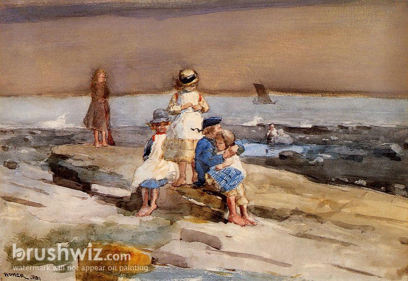 winslow homer beach paintings