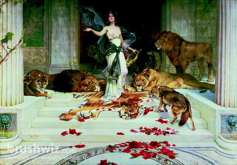 Circe by Wright Barker Oil Painting Reproduction