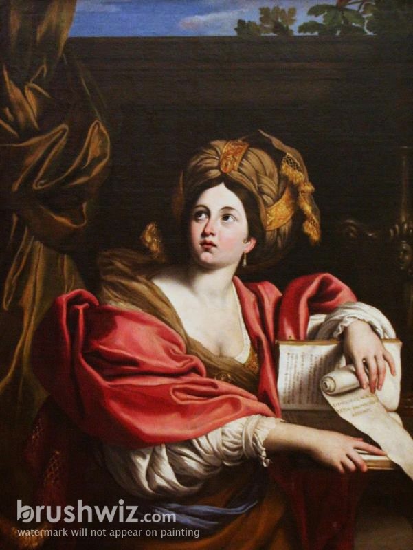 Cumaean Sibyl by Domenichino - Oil Painting Reproduction