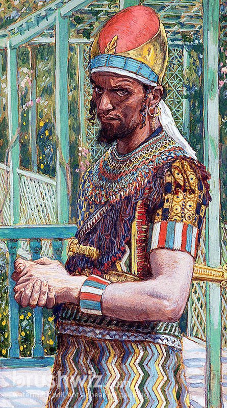 Herod The Great by James Jacques Joseph Tissot Oil Painting