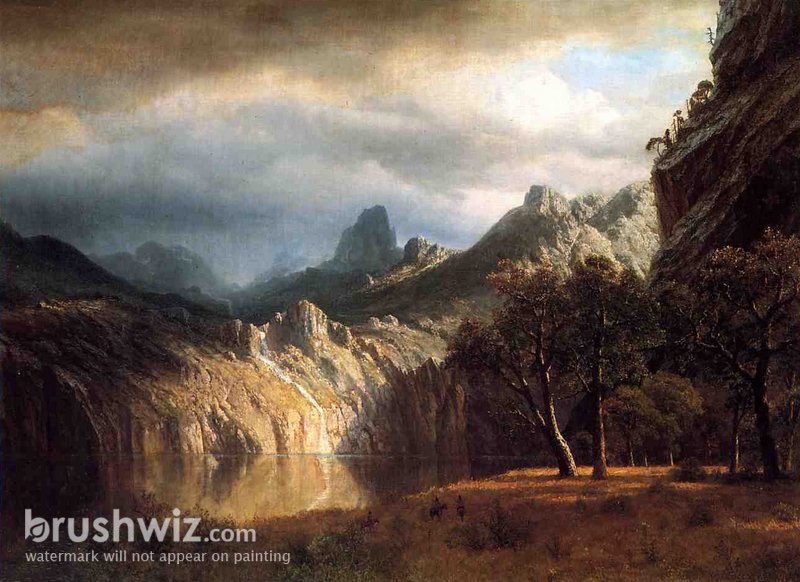 albert bierstadt original paintings for sale