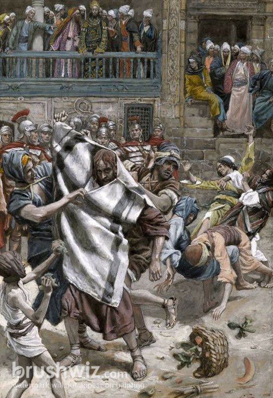 Jesus Before Herod by James Jacques Joseph Tissot Oil Painting