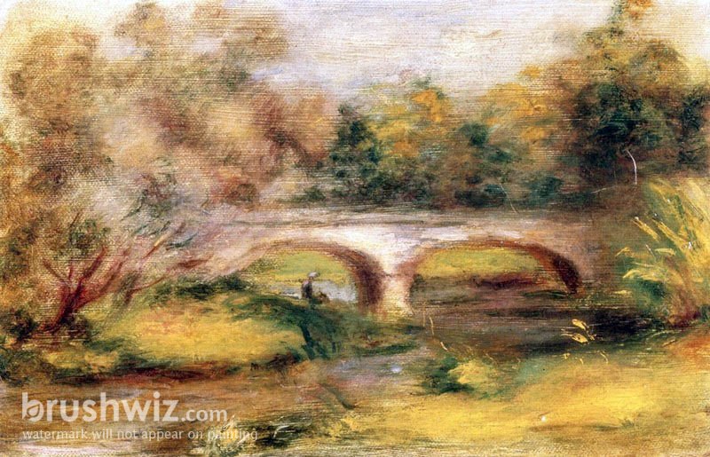 renoir bridge painting