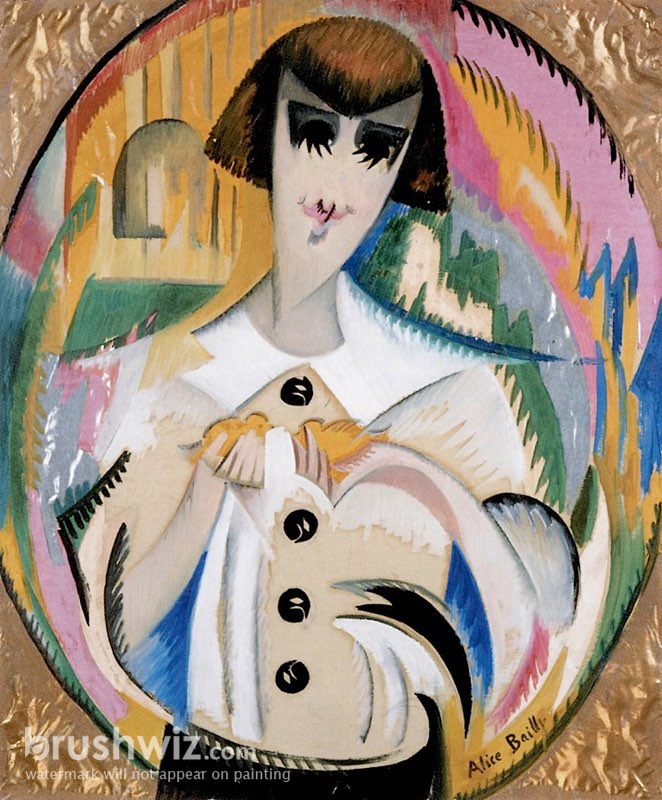 alice bailly self portrait