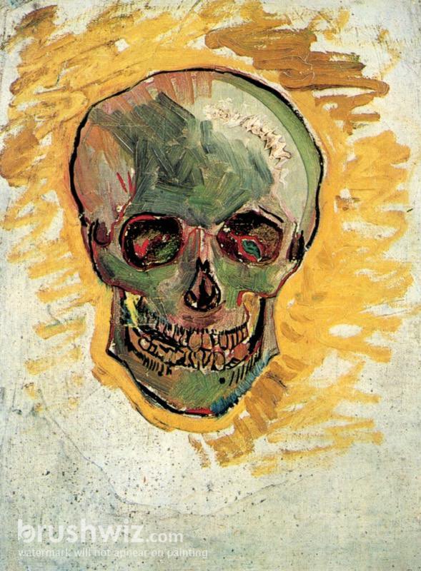 Skull by Vincent Van Gogh - Oil Painting Reproduction