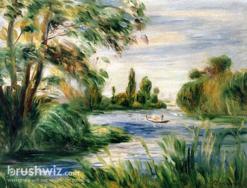 renoir river paintings