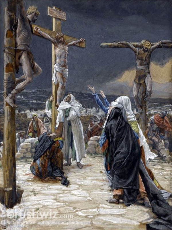 The Death Of Jesus by James Jacques Joseph Tissot Oil Painting