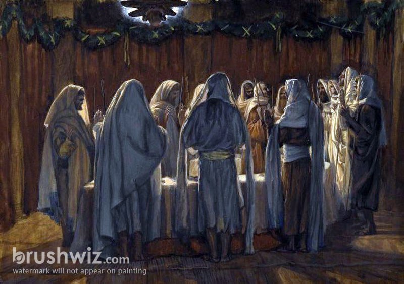 The Last Supper by James Jacques Joseph Tissot Oil Painting