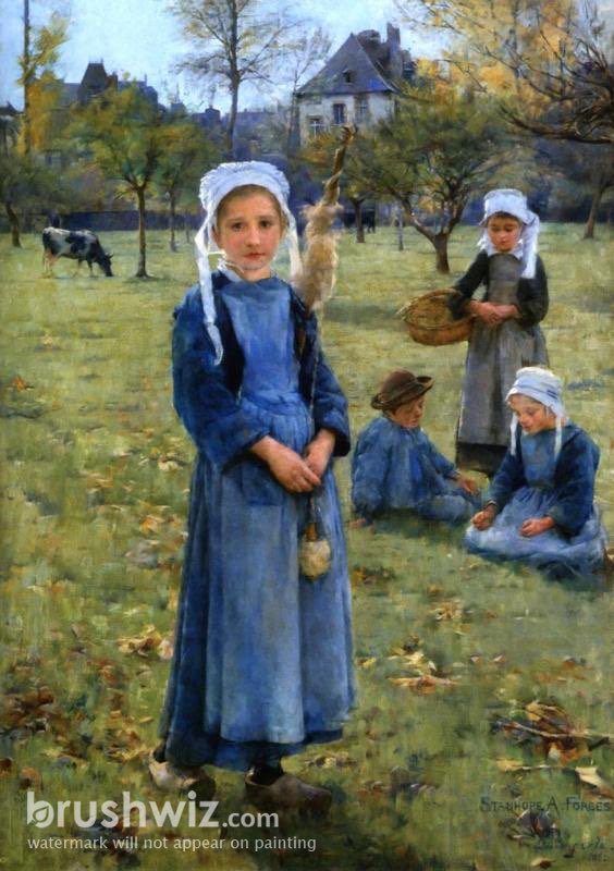 famous amish painting