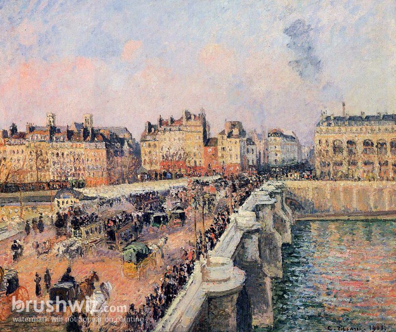 Pont Neuf, Painting by Ivan