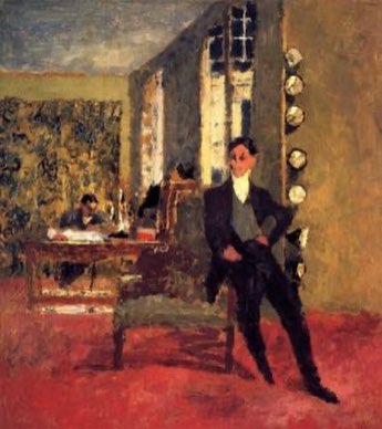 Yvonne Printemps In L'illusionniste oil painting reproduction by  Jean-Edouard Vuillard 