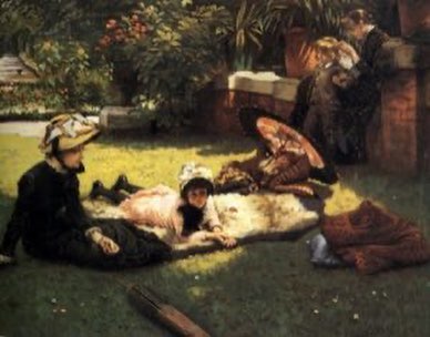 Abram Guarding His Sacrifice by James Jacques Joseph Tissot Oil