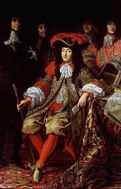 Portrait Of Louis XIV, Only Ten Years Old, But Already King Of
