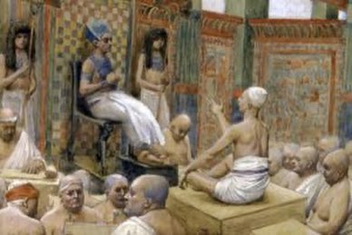 Joseph Interprets Pharaohs Dream by James Jacques Joseph Tissot