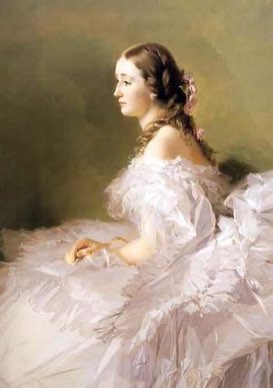 Empress Eugénie by Franz Xavier Winterhalter Reproduction Painting