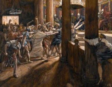 Conspiracy Of The Jews by James Jacques Joseph Tissot Oil