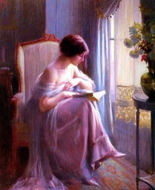 The Letter by Delphin Enjolras - Oil Painting Reproduction