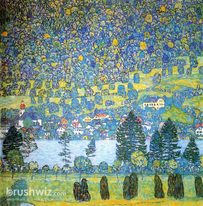 gustav klimt oil paintings