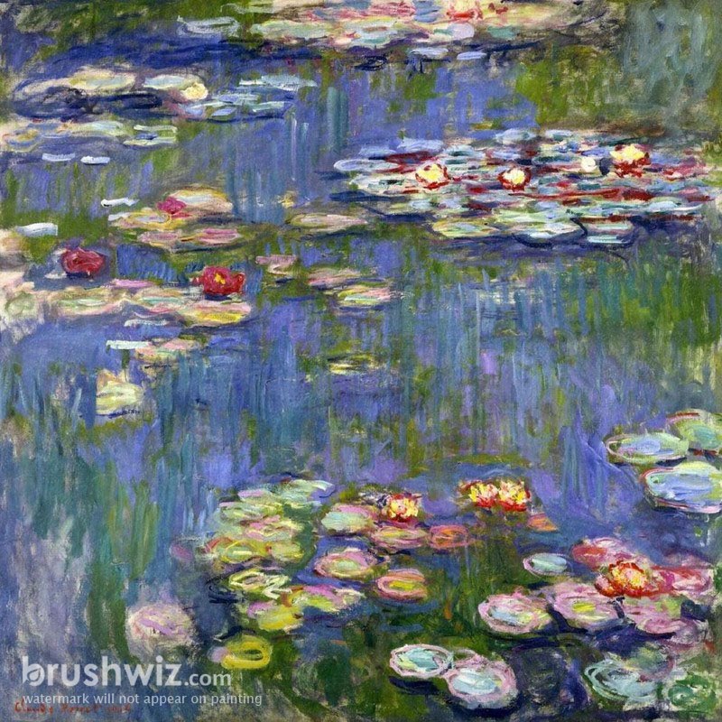 monet oil painting reproduction