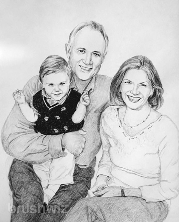 Get Inspired by Our Custom Portrait Samples - BrushWiz.com